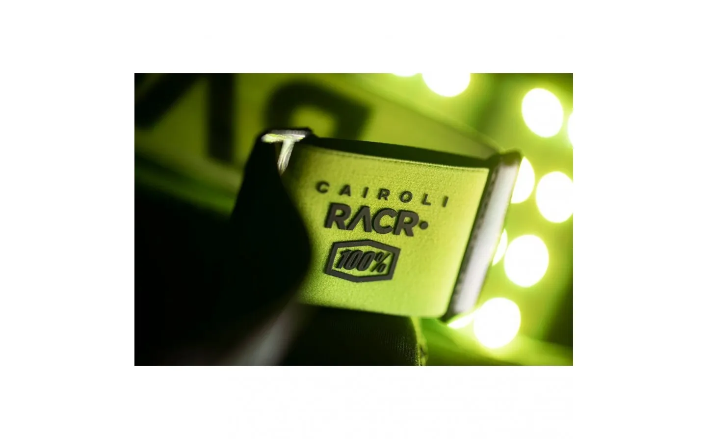 Máscara 100% Armega Racer H Negro Plata |26013132|