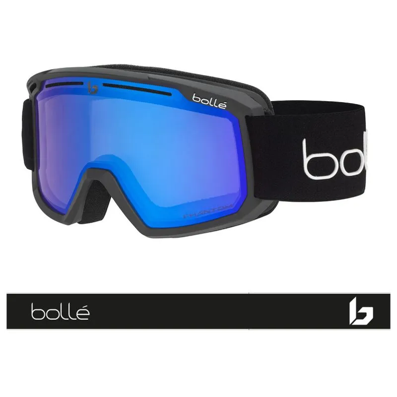 Máscara de Esquí Bollé Maddox (Black Corp Matte Phantom+ Cat 1 to 3)