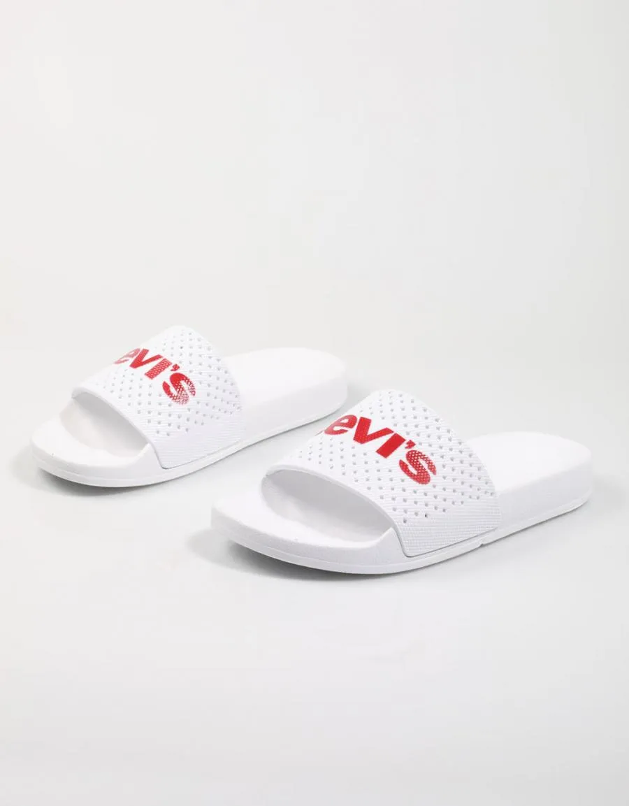  nu pieds LEVIS June Perf S en Blanc 77839