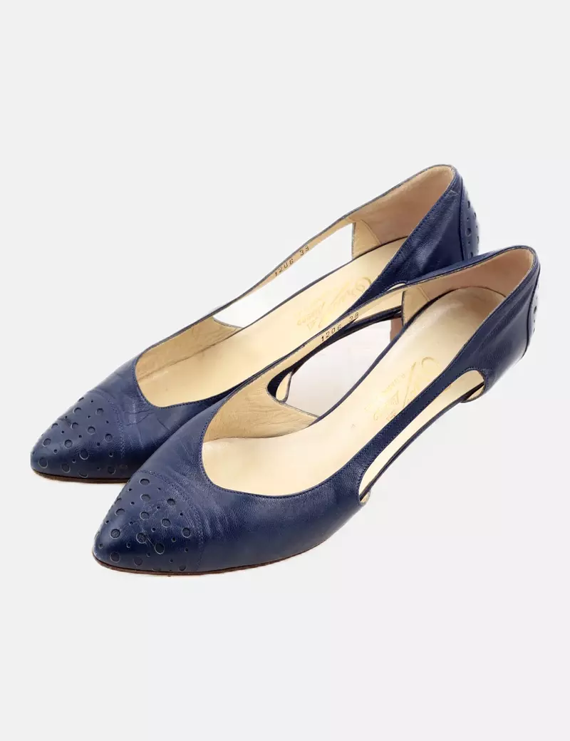 Orion Zapato azul marino tacón