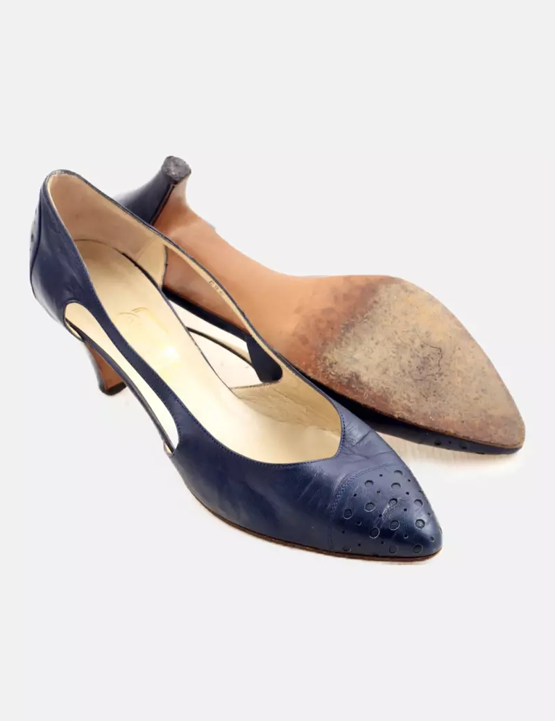 Orion Zapato azul marino tacón