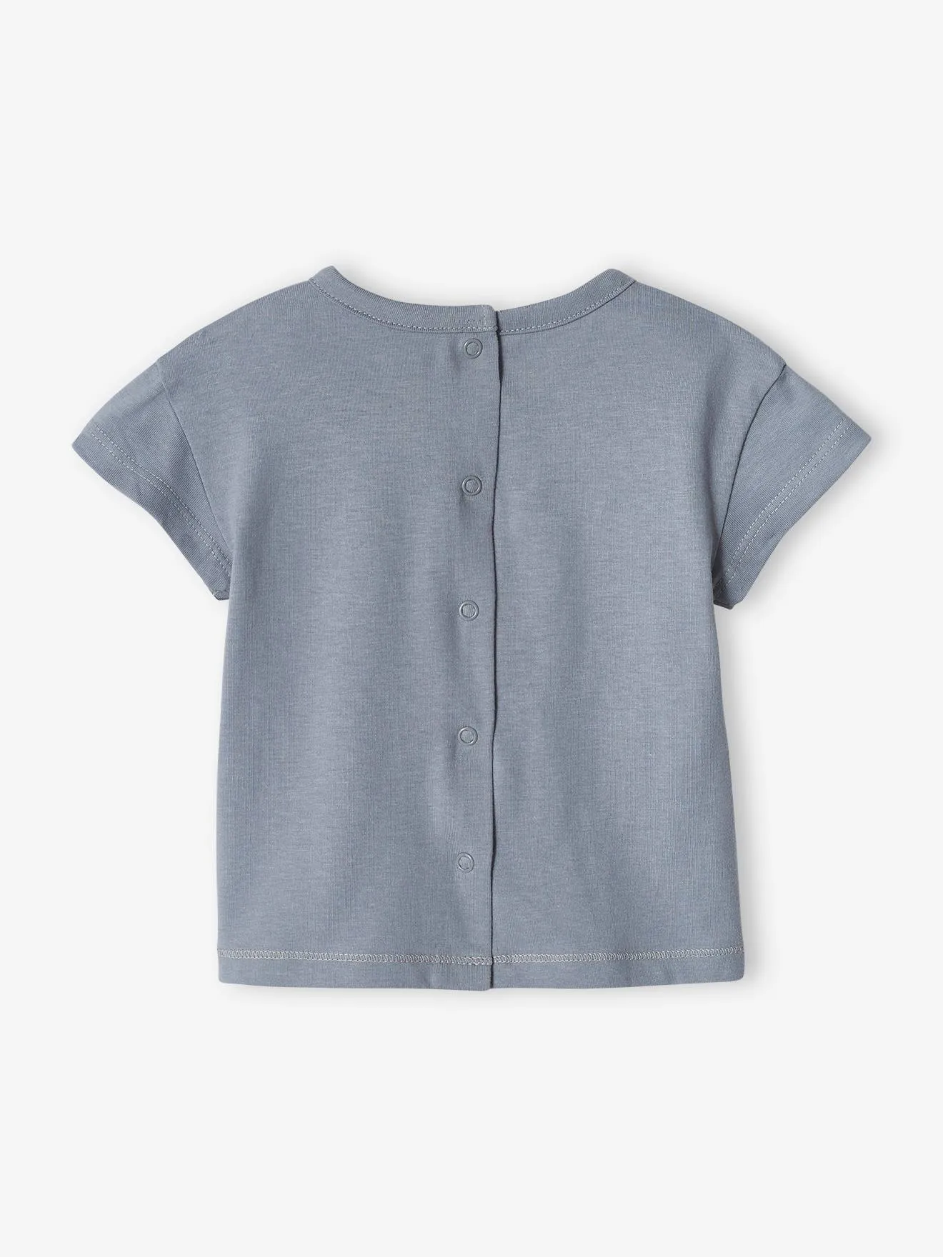 Pack de 2 camisetas básicas de manga corta para bebé
