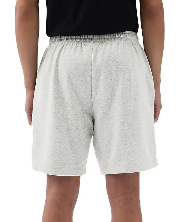 PANTALONES CORTOS GAP LOGO FRENCH TERRY  LIGHT HEATHER GREY  MEN´S