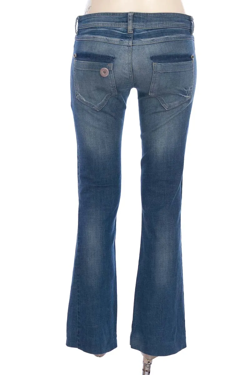 PANTALóN COLOR AZUL  ZARA