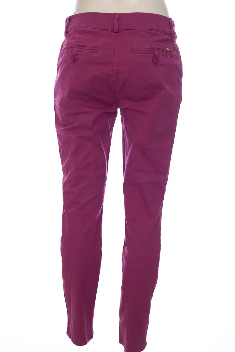 PANTALóN COLOR MORADO  ESPRIT