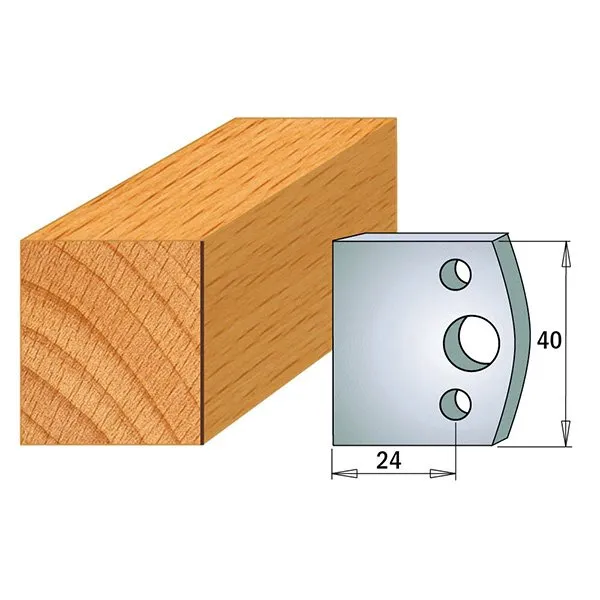 Par contracuchillas 40x4mm CMT serie larga 691.192