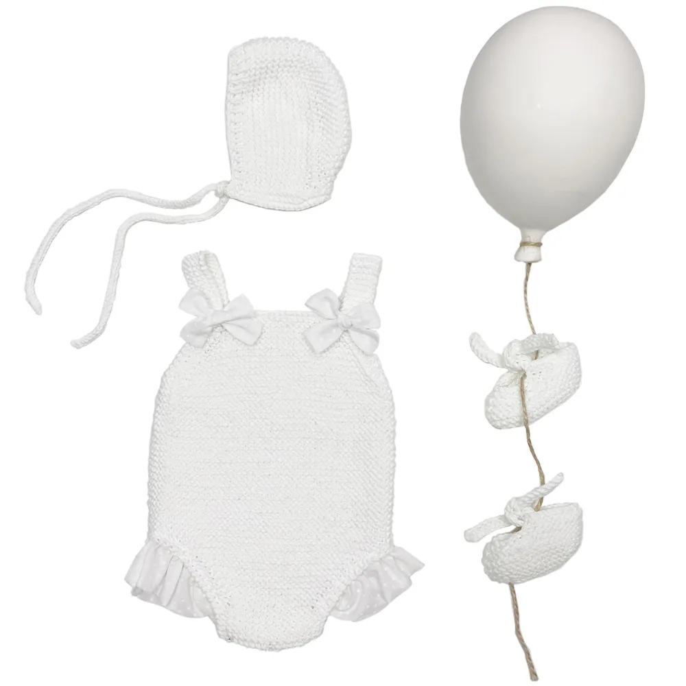 Pelele Triana Lazos Blanco