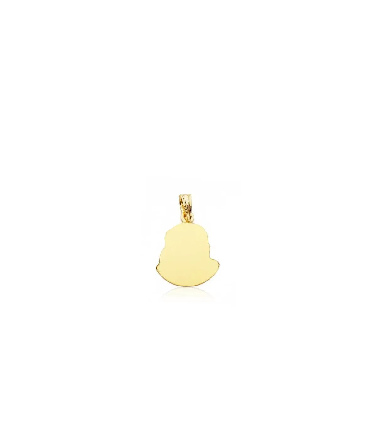 Pendentif Portrait Christ Or 18K 18mm
