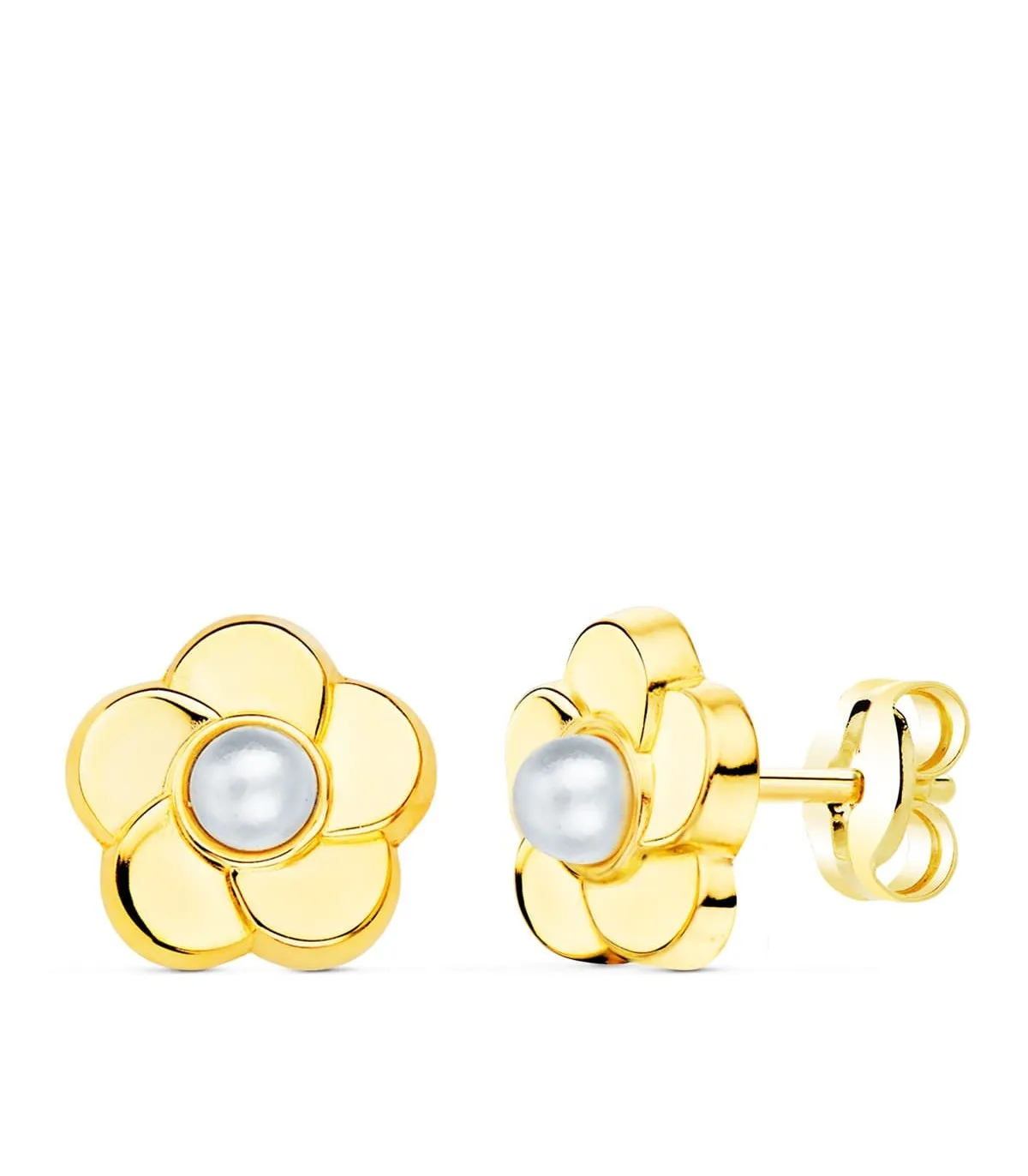 Pendientes Bernice Oro 18k Perla
