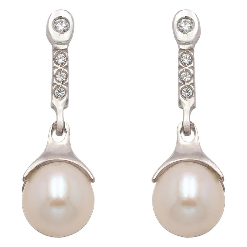 Pendientes Oro Blanco