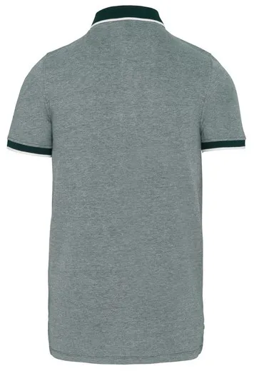 Polo bicolor para hombre