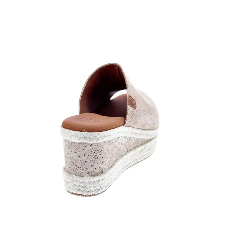 Popa Sandalias Mujer Arenita Grabado Beige
