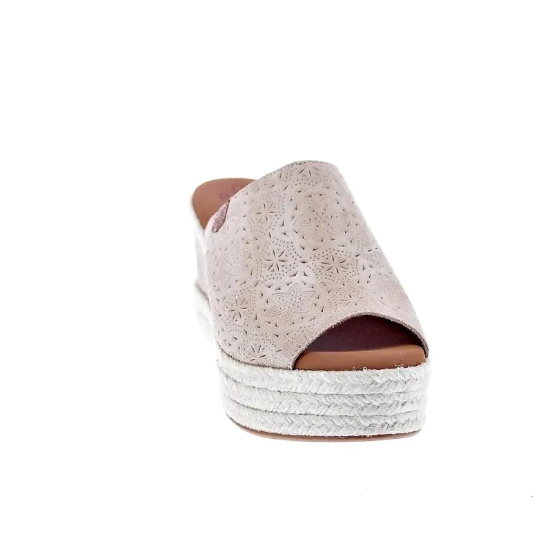 Popa Sandalias Mujer Arenita Grabado Beige