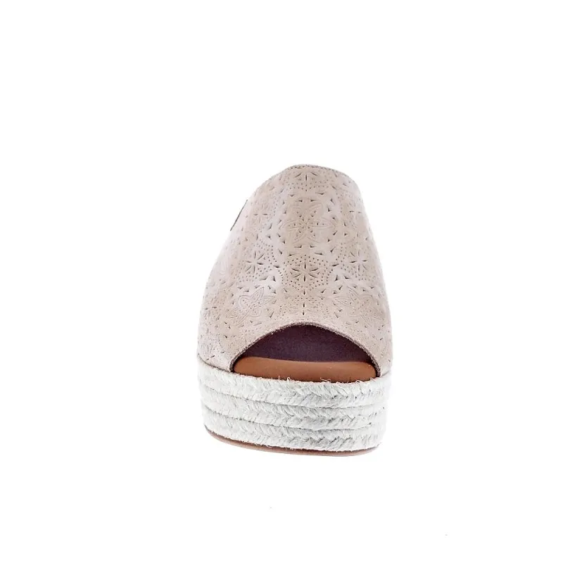 Popa Sandalias Mujer Arenita Grabado Beige