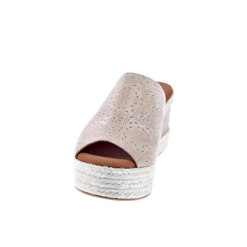 Popa Sandalias Mujer Arenita Grabado Beige