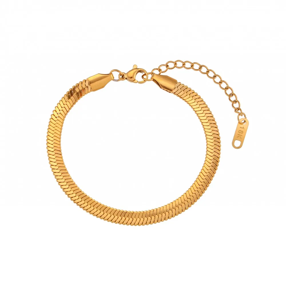 Pulsera Herryingbone Oro (Varios Tamaños)