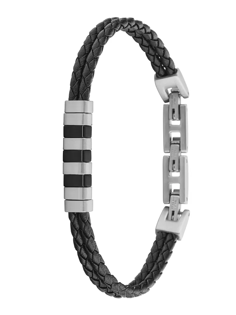 Pulsera Marea Cuero Azul D00103/167