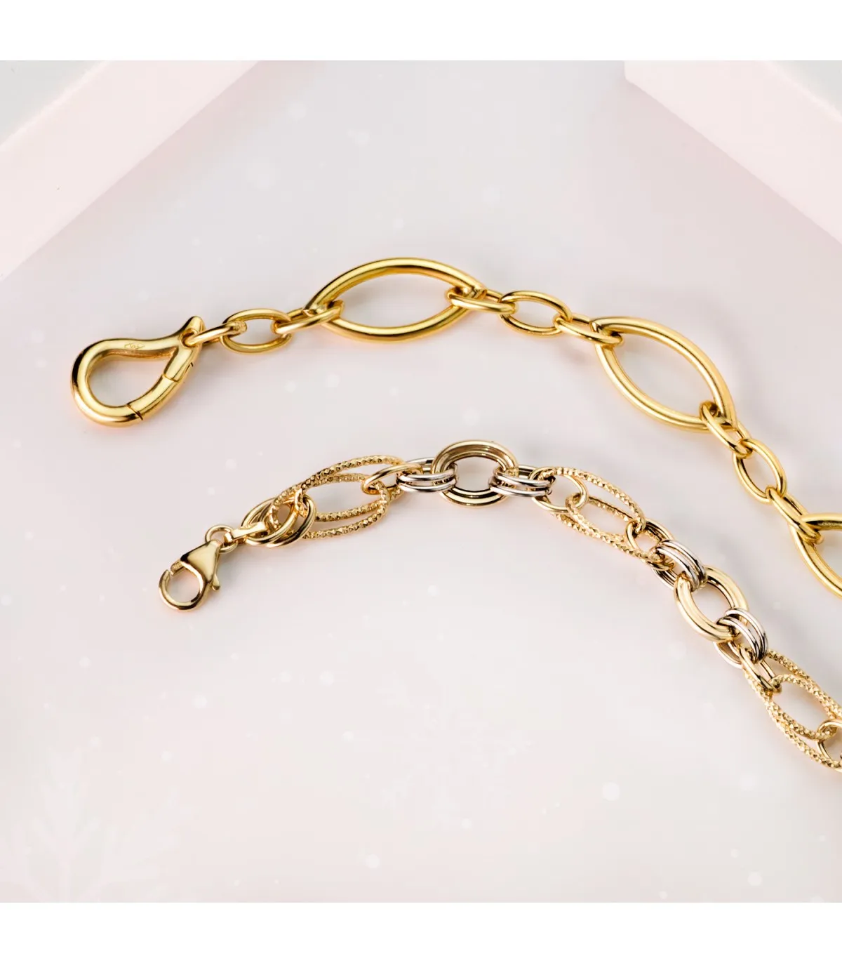Pulsera Mujer Oro Amarillo 18K 19,5cm