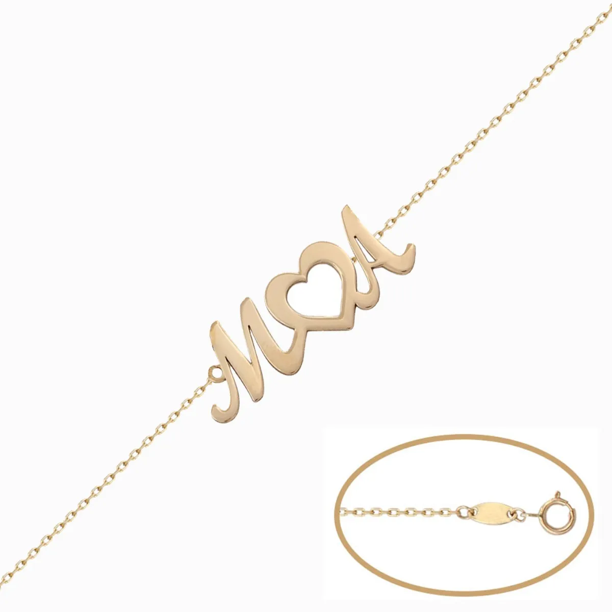 Pulsera Oro Personalizada 9 mm.