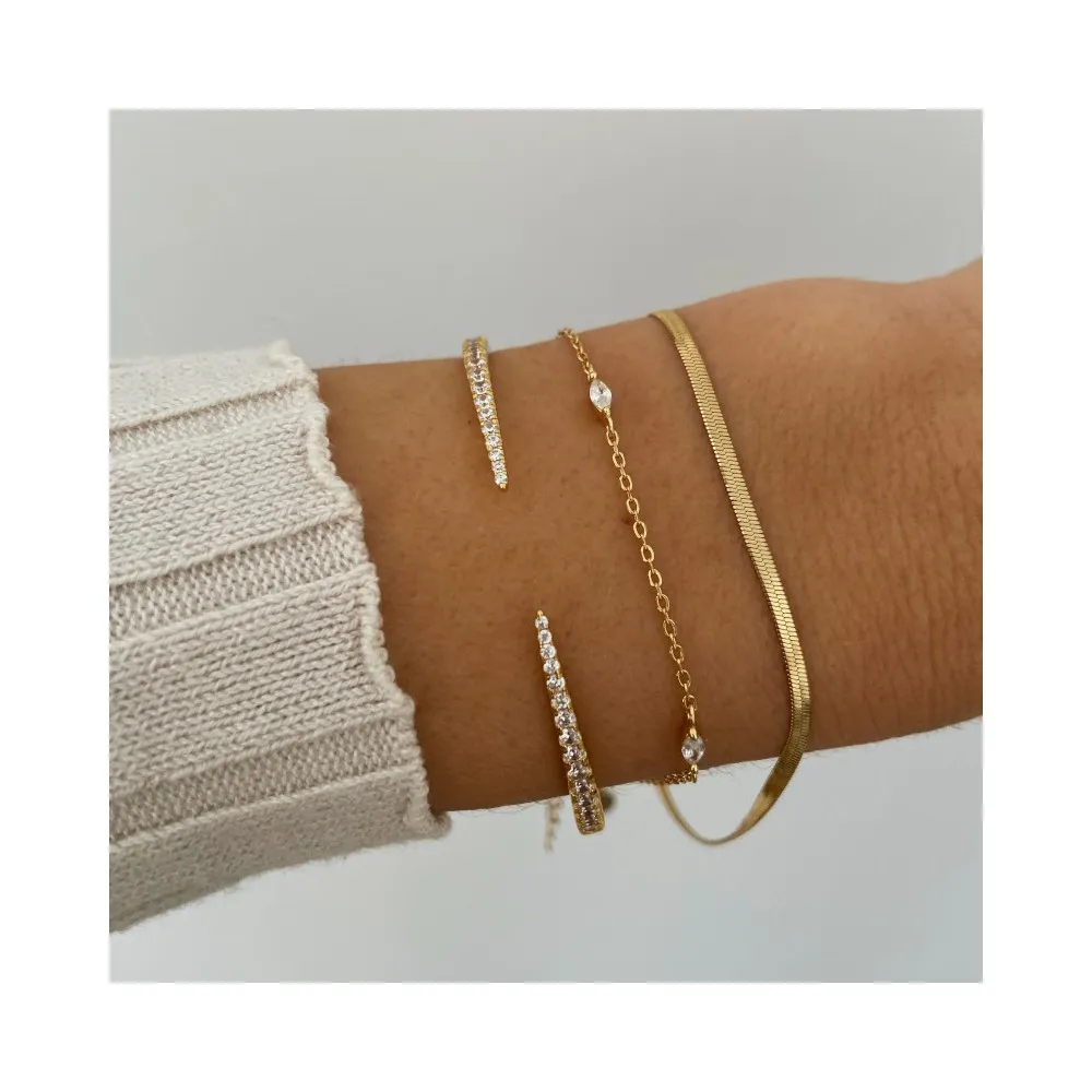 Pulsera Vendome Circonitas Oro