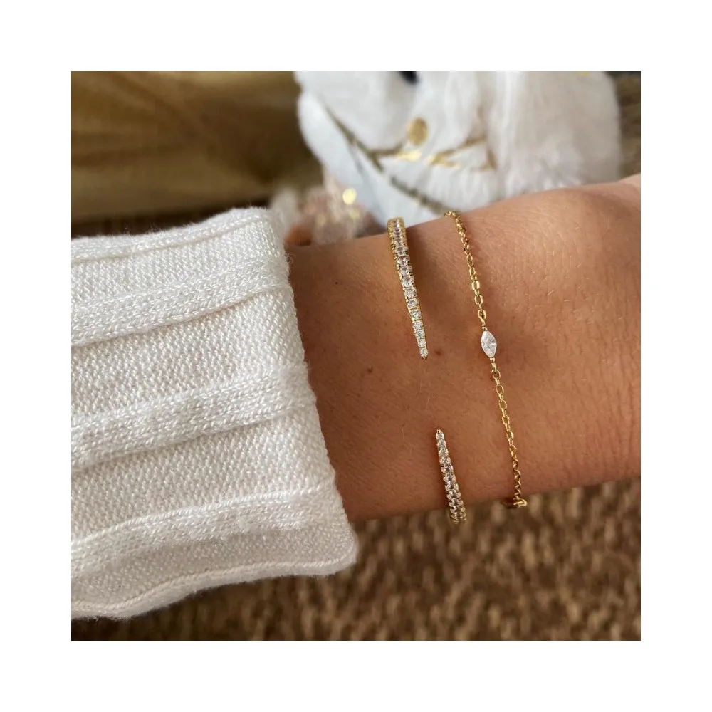 Pulsera Vendome Circonitas Oro