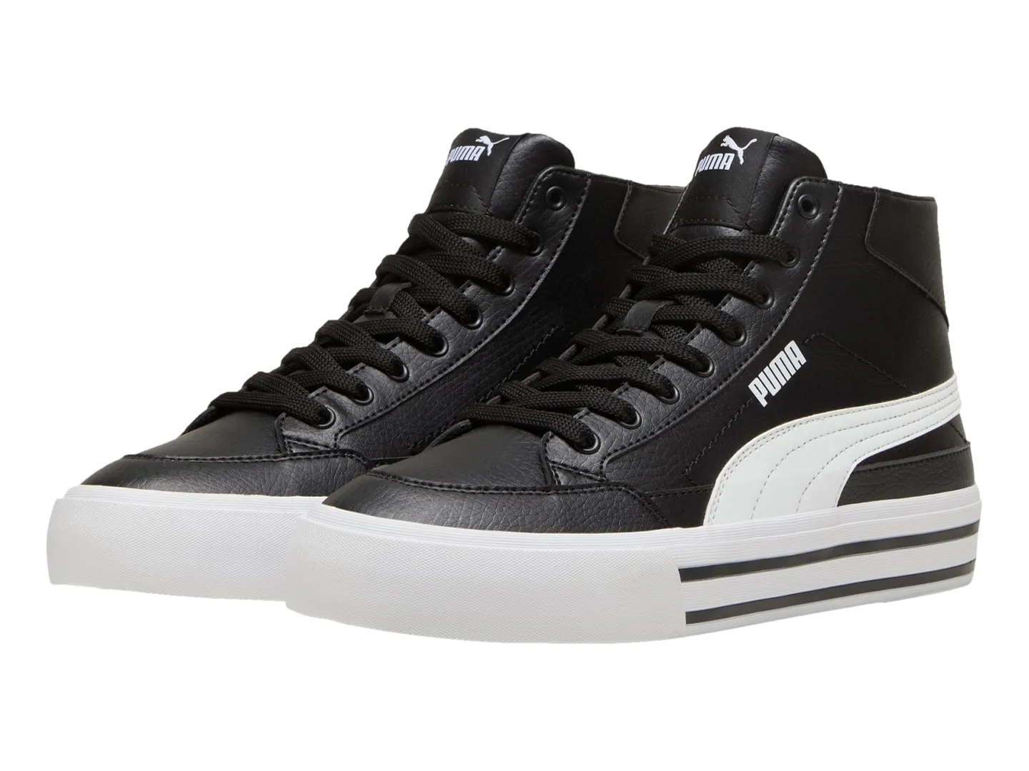 PUMA 397482 01 EBONYBLACKCYBER COURT CLASSIC VULC MID FS SL  2230