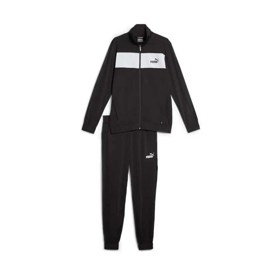 PUMA CHANDAL HOMBRE 67742701 NEGRO BLANCO