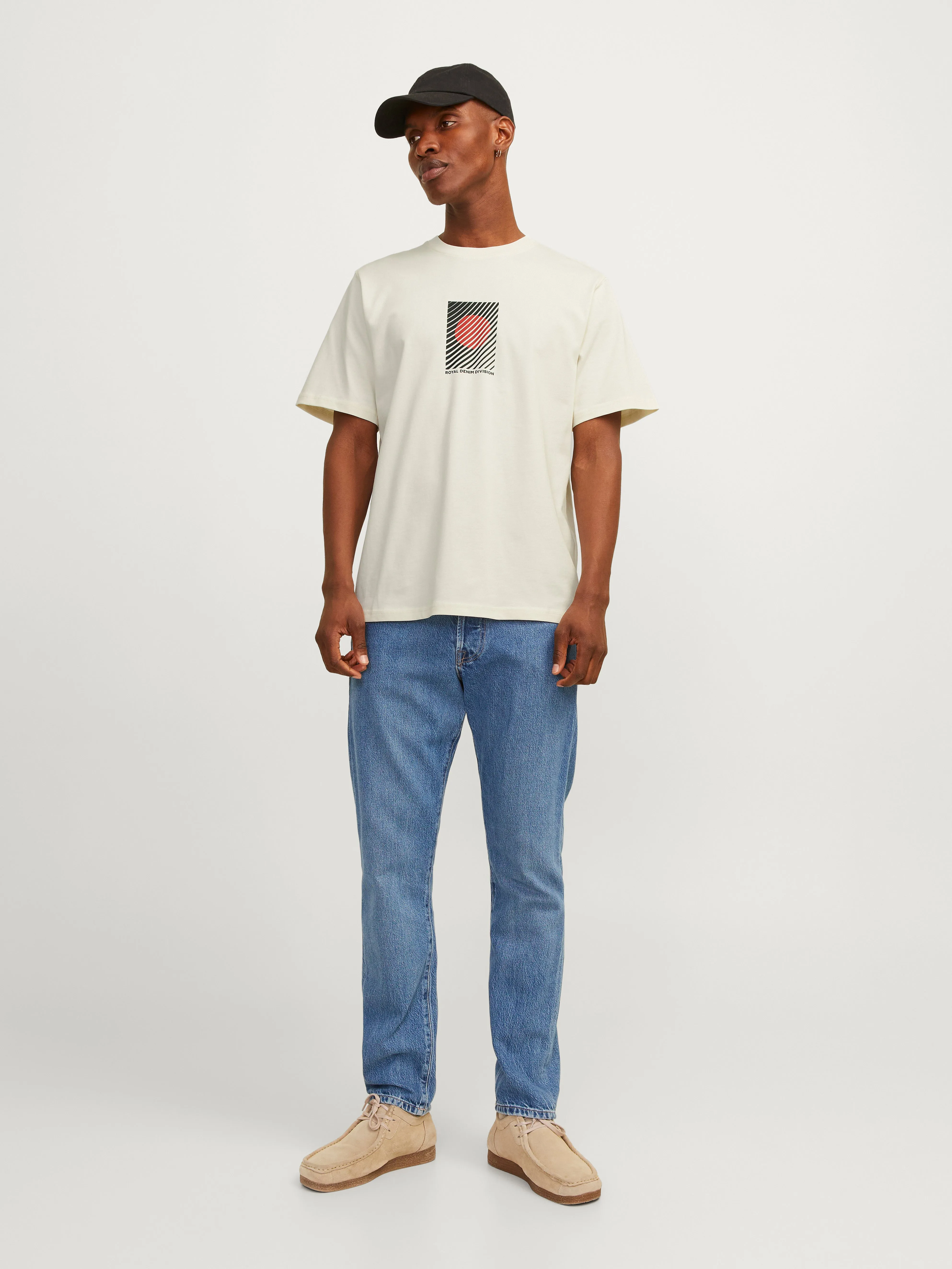 RDD Camiseta Estampado Cuello redondo | Blanco hueso | Jack & Jones®