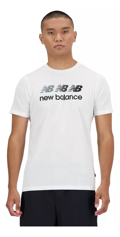 Remera New Balance Hombre Sport Essentials Heathertech