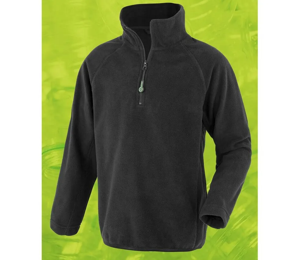 RESULT RS905J  JUNIOR RECYCLED MICROFLEECE  BLACK