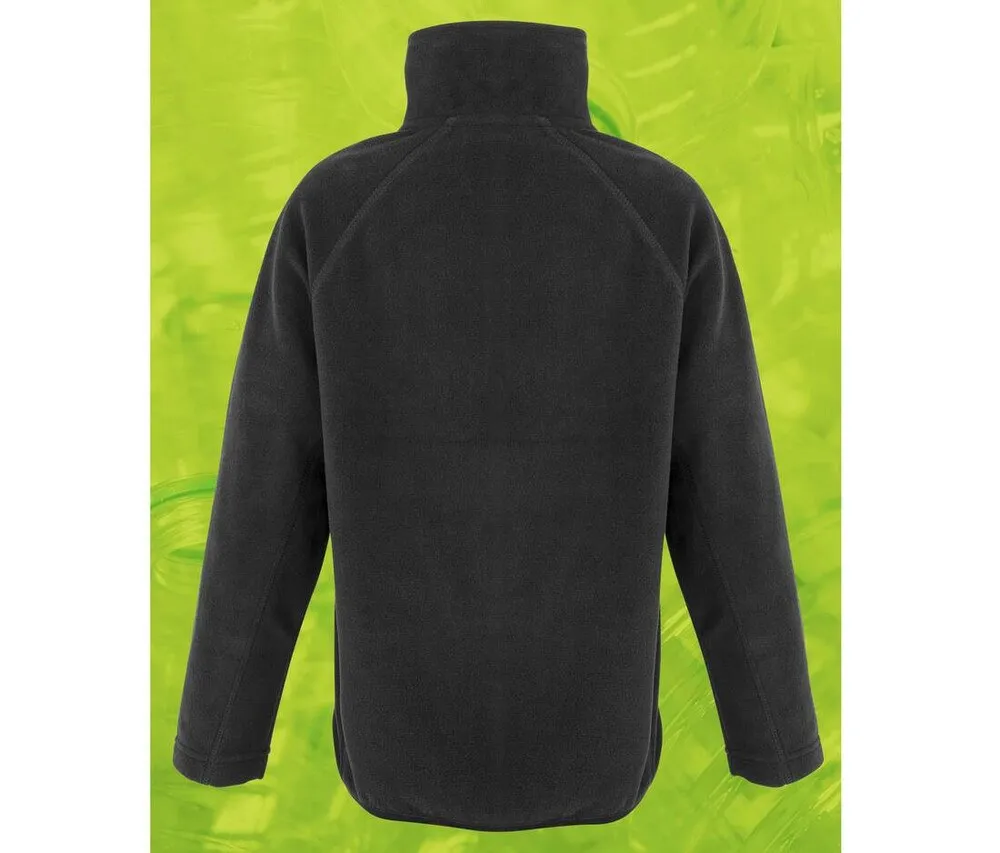 RESULT RS905J  JUNIOR RECYCLED MICROFLEECE  BLACK