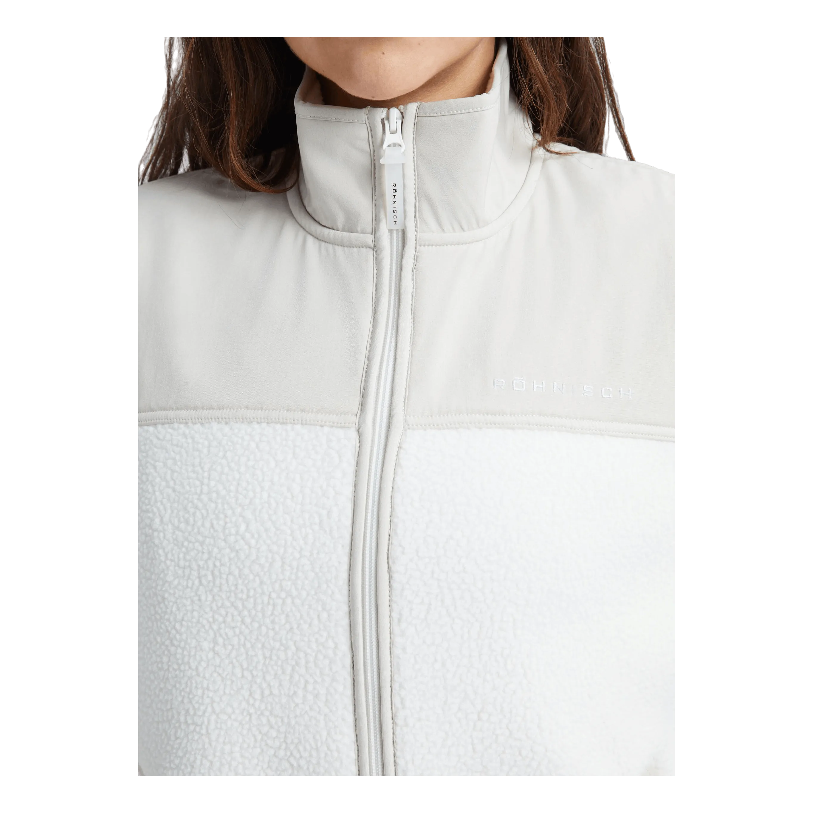 Röhnisch Phoebe Pile Jacket Peyote Beige