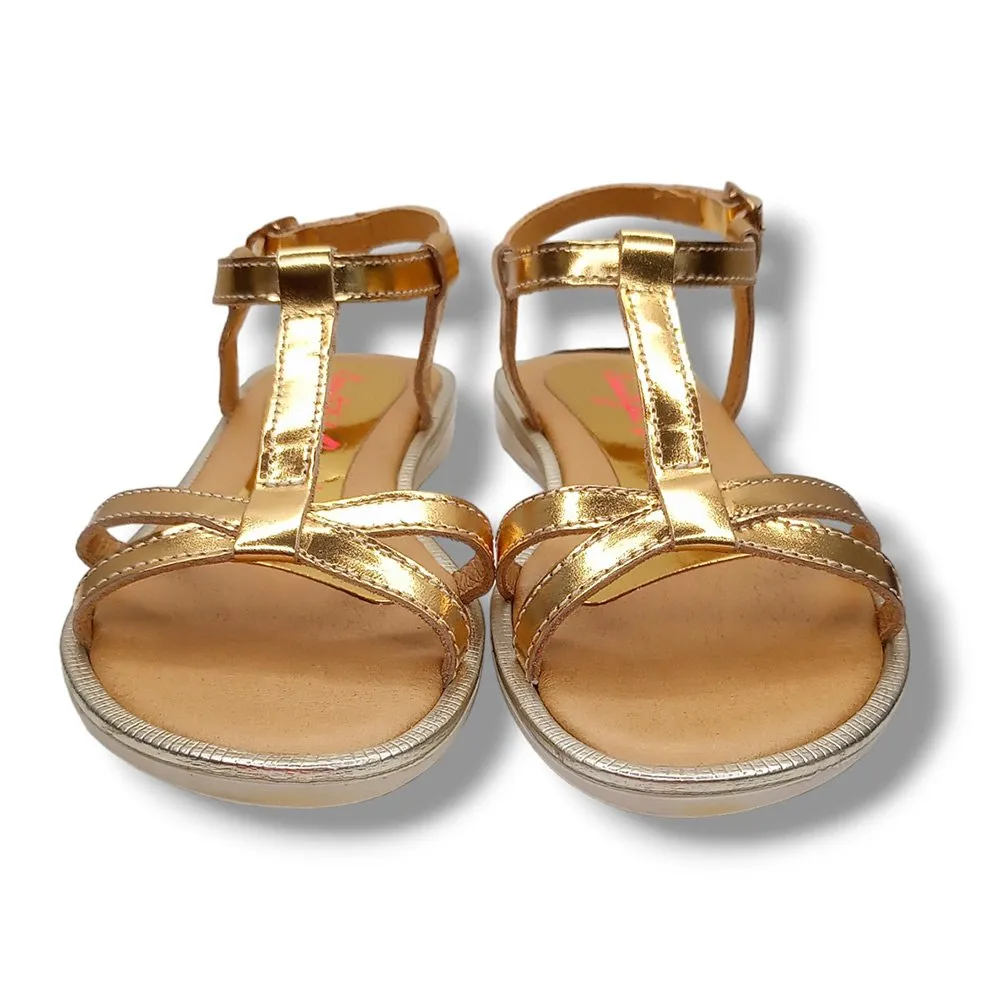 Sandalia Pablosky Abierta 801581 ORO CORDONETS
