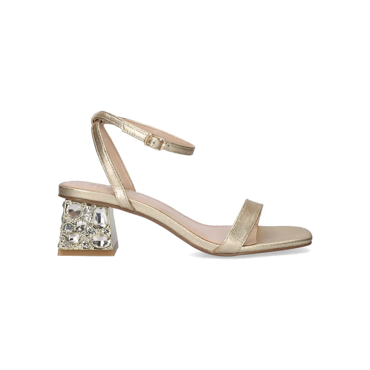 SANDALIA TACÓN EMMA325 GOLD