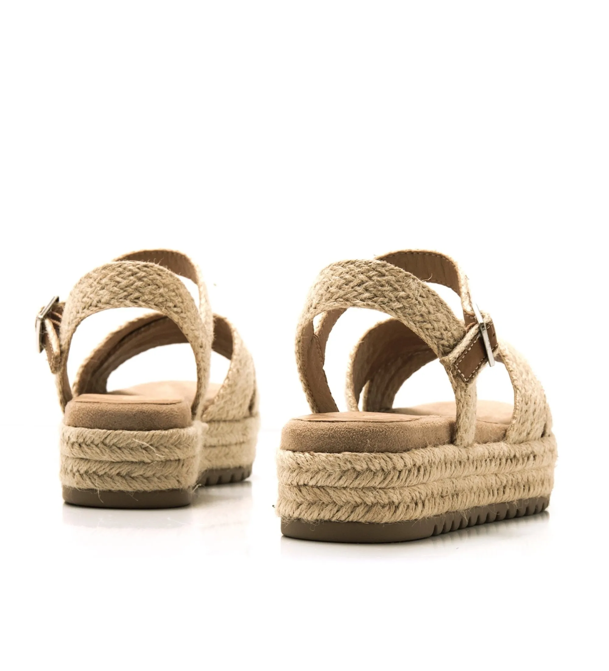 SANDALIAS AMELIE BEIGE ALTURA TACóN 5CM