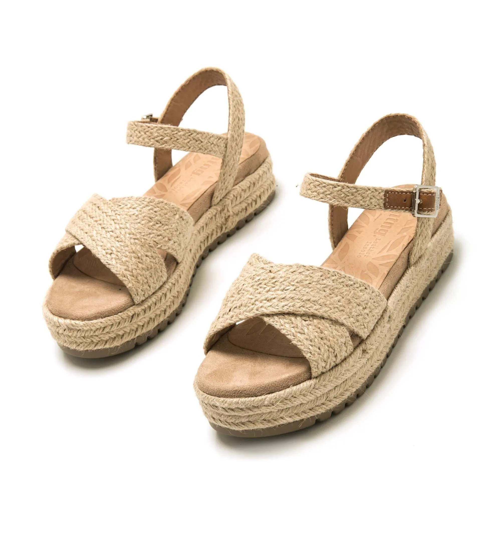 SANDALIAS AMELIE BEIGE ALTURA TACóN 5CM