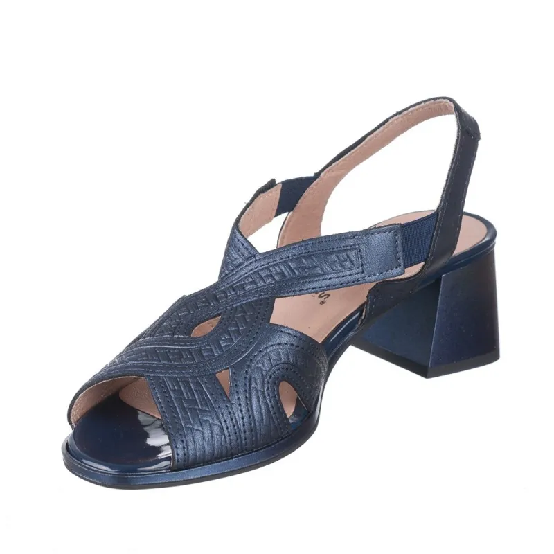 Sandalias De TacÓn Pitillos 5690 Mujer Marino