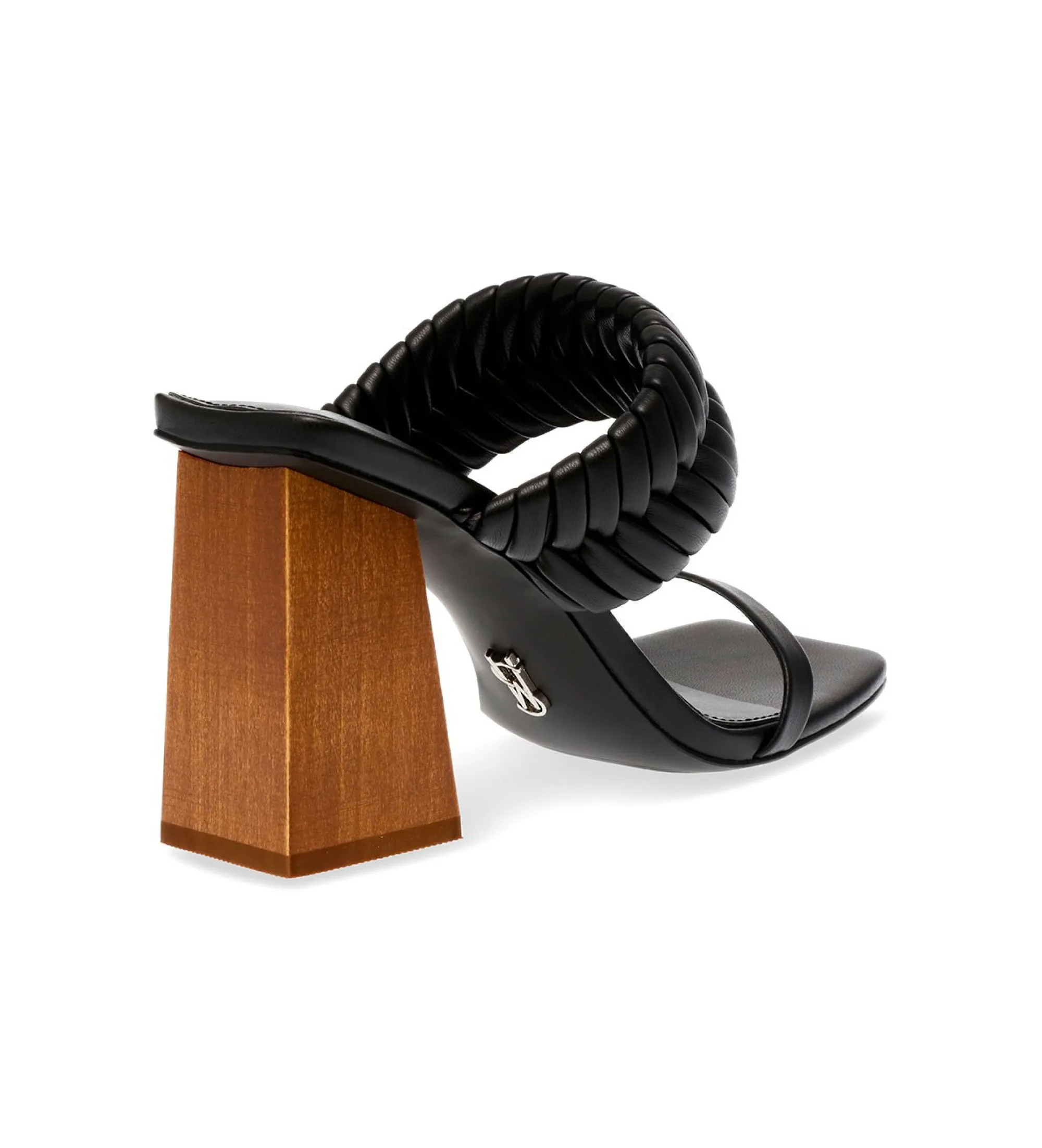 SANDALIAS RAVER NEGRO ALTURA TACóN 10CM