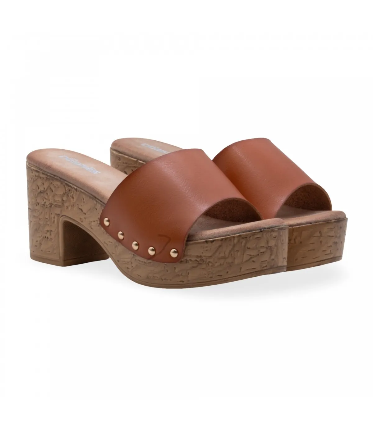 SANDALIAS TACÓN ZUECOS MUJER DOSPIES 241076
