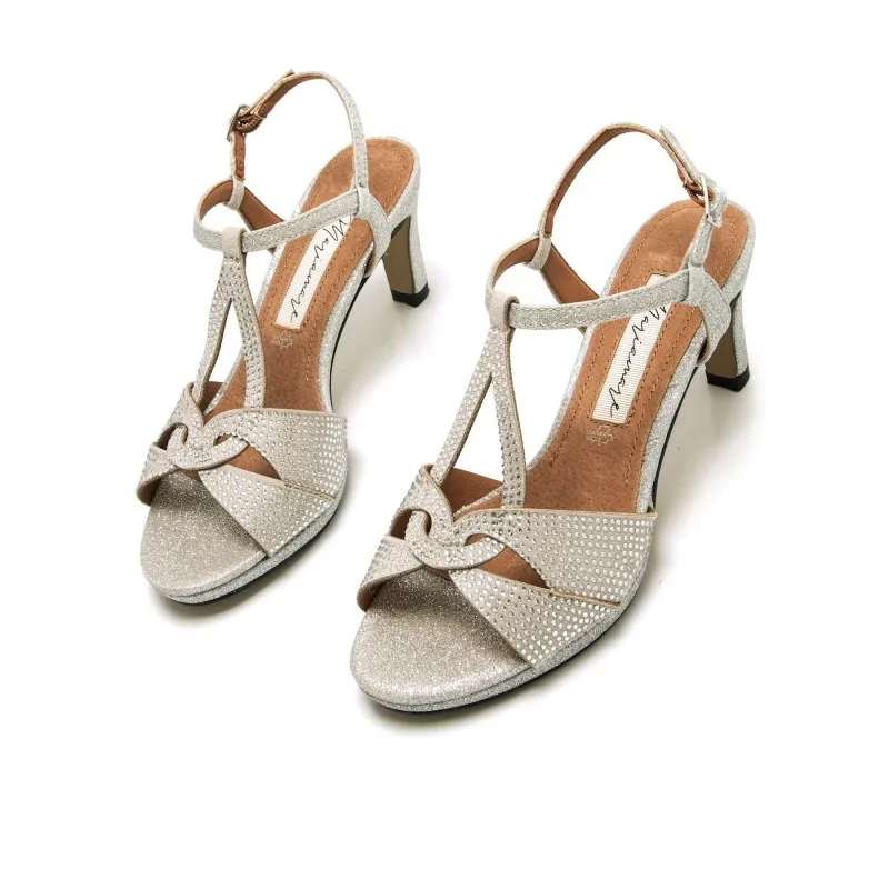 Sandalias Vestir de Mujer MARIAMARE 68432 Plata 57152