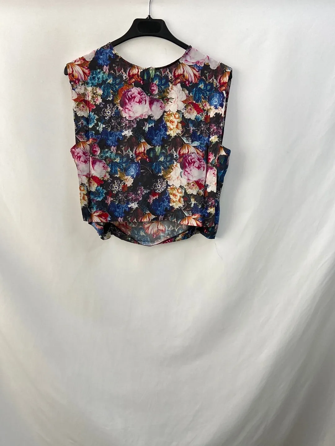 SANDRO.Blusa flores t.1(s)