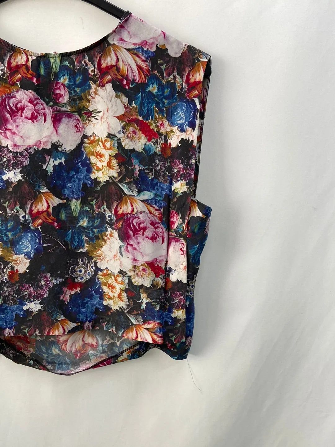 SANDRO.Blusa flores t.1(s)