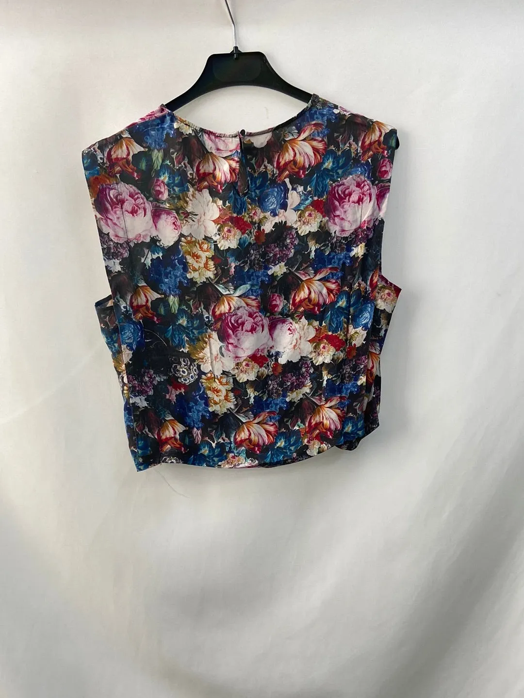 SANDRO.Blusa flores t.1(s)