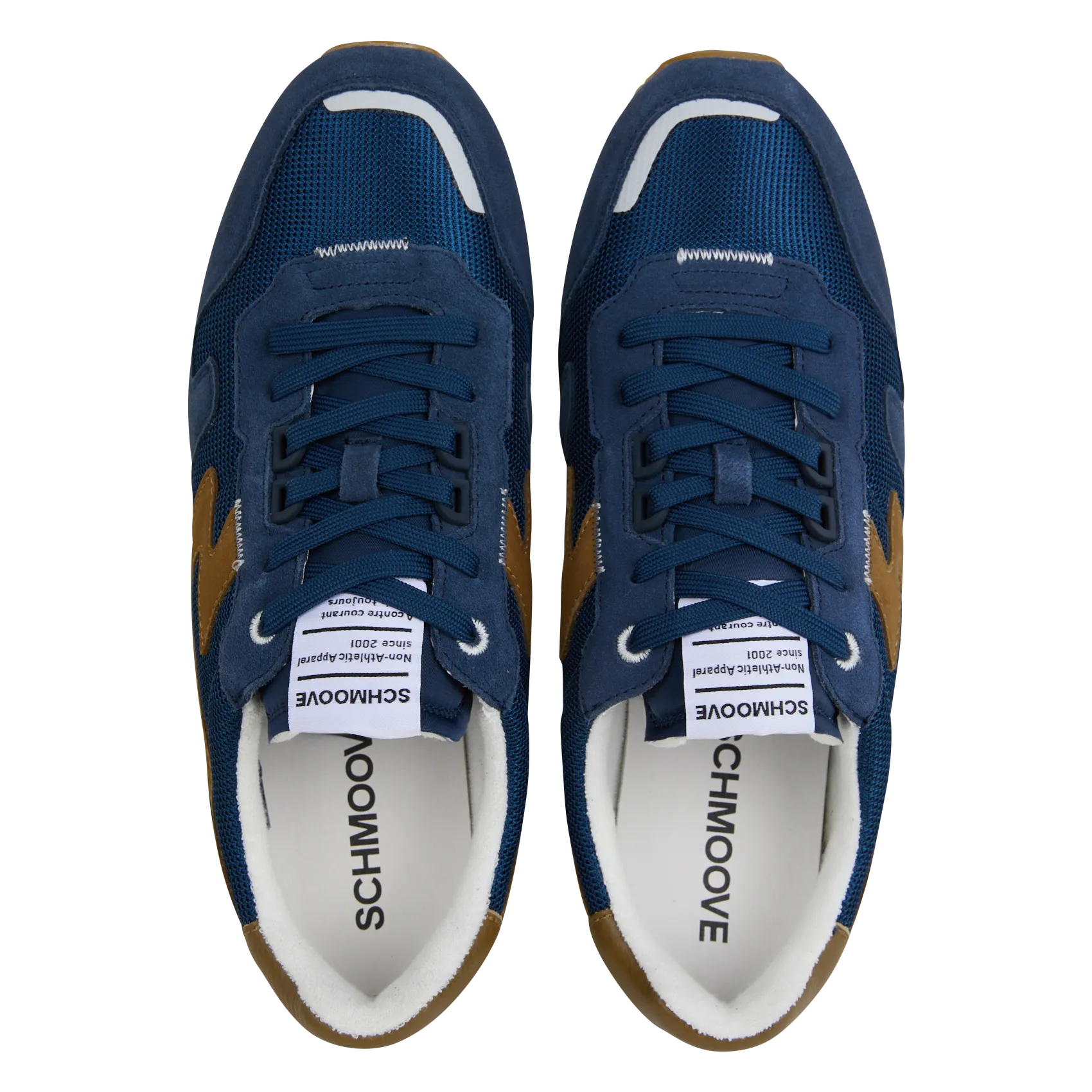 SCHMOOVE ATHENE RUNNER  ZAPATILLAS BAJAS DE DOS MATERIALES EN MULTICOLOR