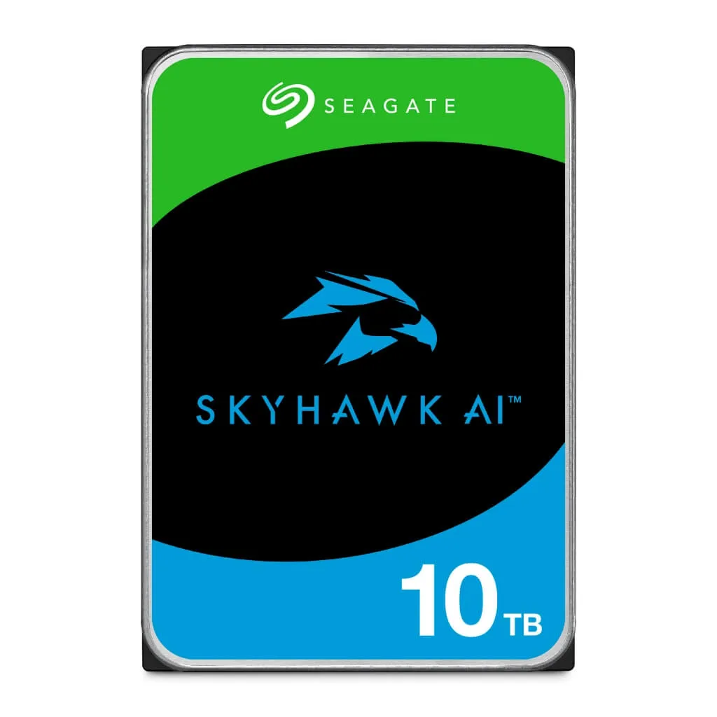Seagate Disco Duro Interno 10TB SkyHawk AI, ST10000VE001