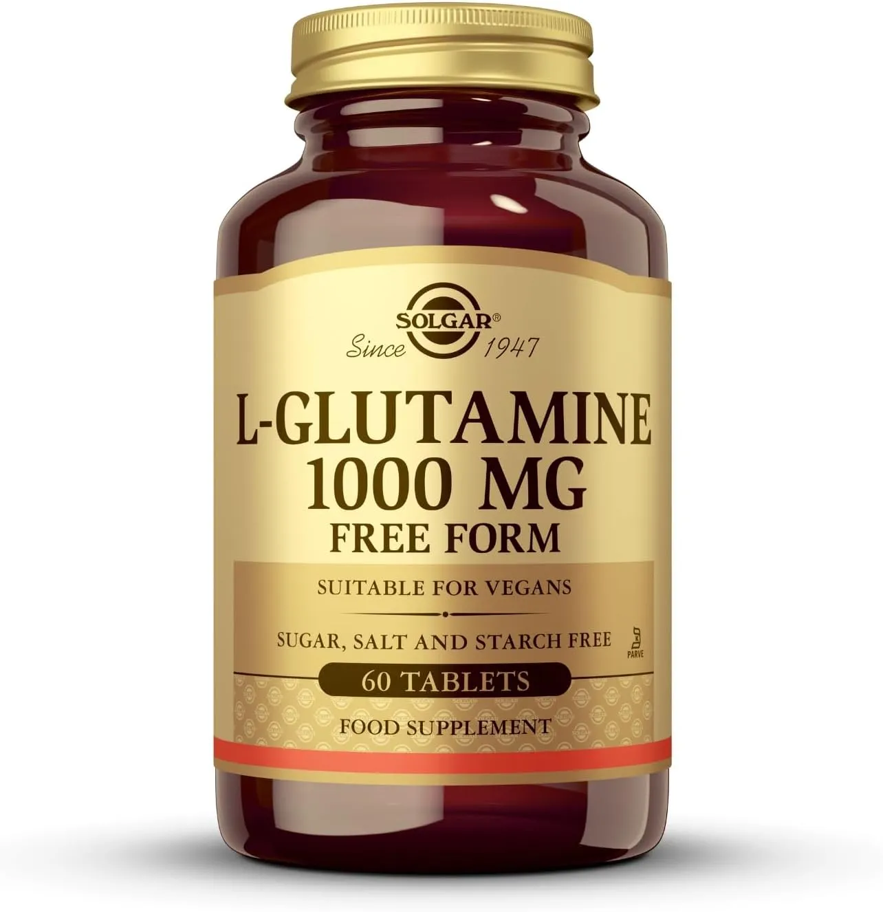 SOLGAR LGLUTAMINA 1000 MG  ENVASE DE 60 COMPRIMIDOS
