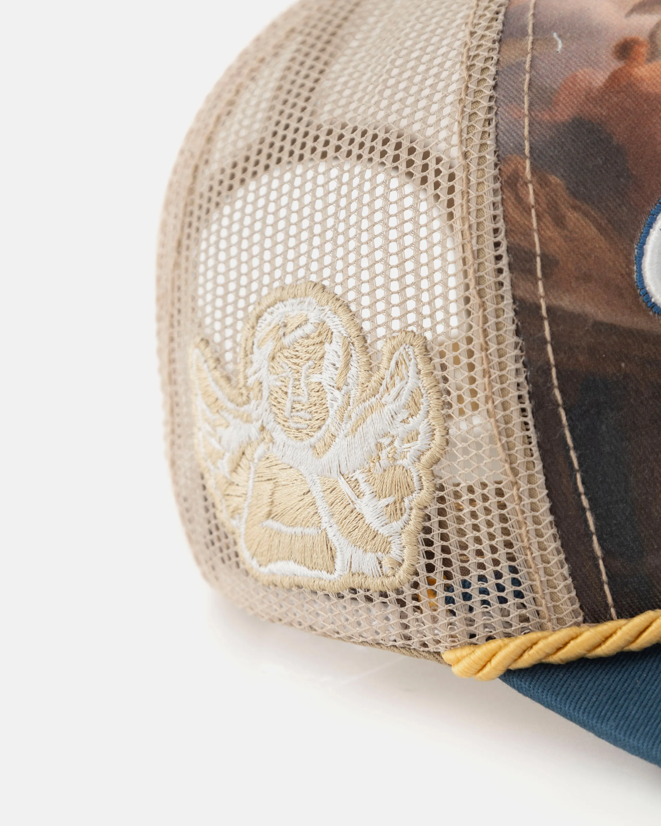 Special Edition Divinity Trucker Cap Blue/Cream