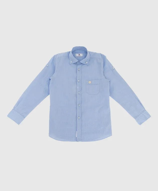 Stefano Ricci Children's blue shirt