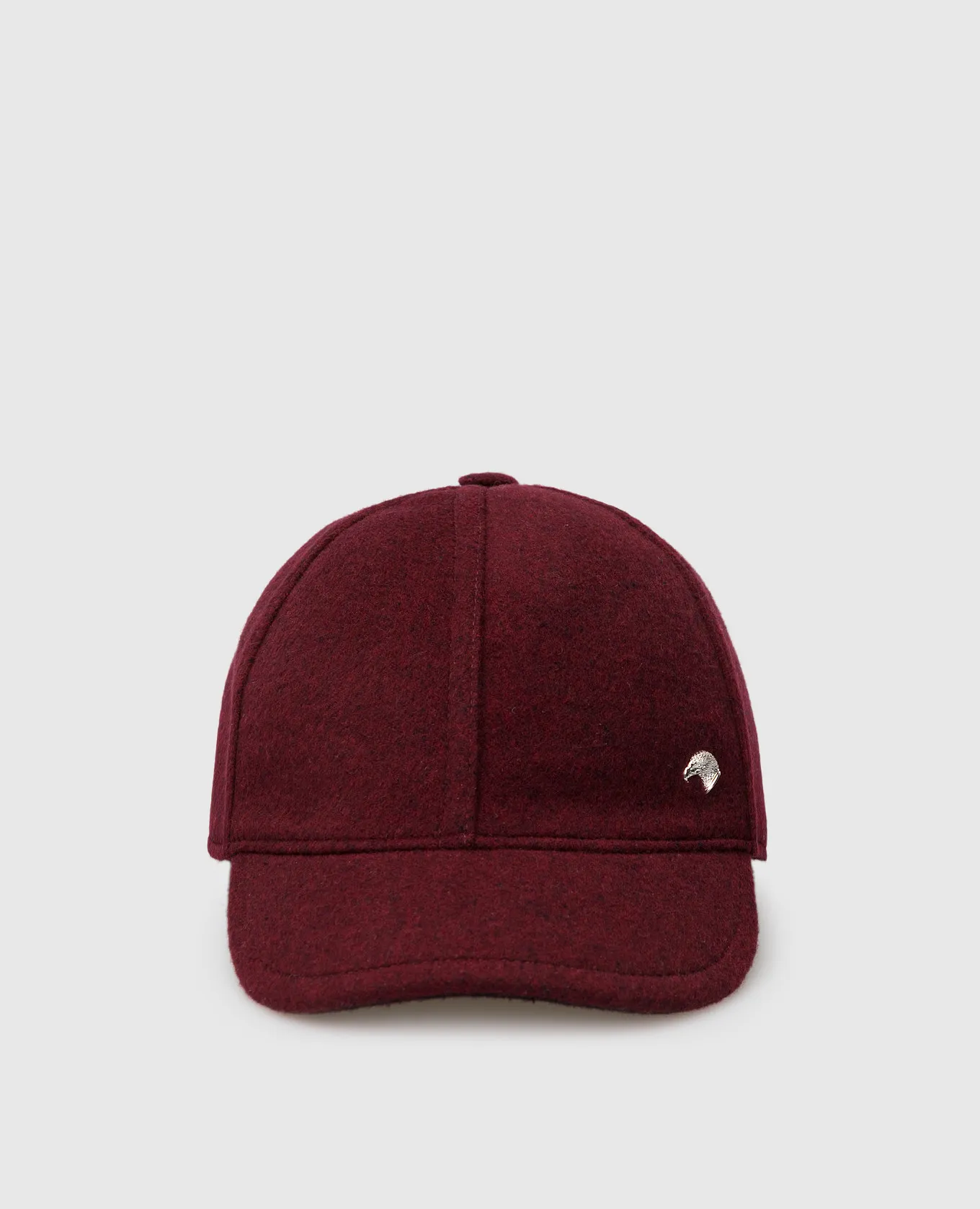 Stefano Ricci Children's burgundy cashmere cap