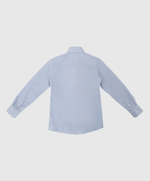 Stefano Ricci Children's light blue shirt